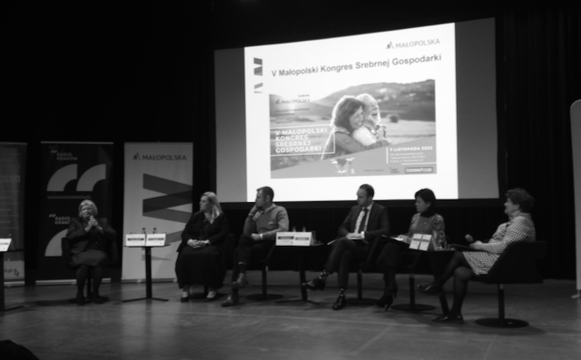 Dyskusja panelowa, V Forum Srebrnej Gospodarki w Małopolsce